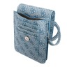 Сумка Guess Wallet Bag 4G Big with Triangle logo для смартфонов, голубая
