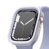 Чехол Elago DUO case для Apple Watch 45/44 мм, прозрачный/фиолетовый