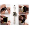 Чехол Elago DUO case для Apple Watch 45/44 мм, прозрачный/фиолетовый
