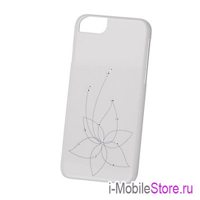 Чехол iCover Swarovski для iPhone 6 Plus, белый