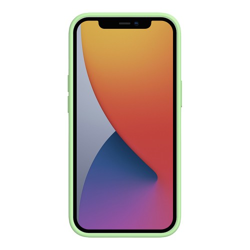 Чехол Nillkin CamShield Silky Magnetic Silicone для iPhone 13 Pro Max, Mint Green (magsafe)