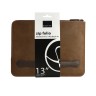 Чехол-папка Bustha Zip Folio Leather для MacBook Air 13 | Pro 13 (2018/22), Rusty