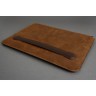 Чехол-папка Bustha Zip Folio Leather для MacBook Air 13 | Pro 13 (2018/22), Rusty