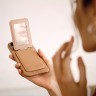 Uniq магнитный бумажник COEHL ESME Magnetic cardholder with Mirror and Stand Dusty Nude