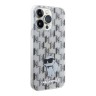 Karl Lagerfeld для iPhone 14 Pro Max чехол PC/TPU Monogram NFT Choupette Hard Transparent