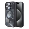 TUMI для iPhone 15 Pro чехол PC/TPU Frosted Mesh CAMO Hard Black (MagSafe)