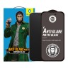 BlueO стекло для iPhone 16 Pro, Anti-glare Matte Anti-Static Black (матовое)