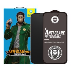 BlueO стекло для iPhone 16 Pro, Anti-glare Matte Anti-Static Black (матовое)