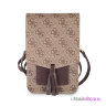 Сумка Guess Wallet Bag 4G для смартфонов, коричневый
