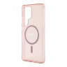 Guess для Galaxy S25 Ultra чехол PC/TPU Glitter Circle Hard Pink (MagSafe)
