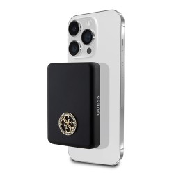 Guess АКБ MagSafe with 4G Diamond logo 5000 mAh 15W Black