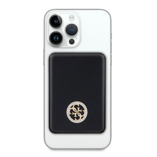 Guess АКБ MagSafe with 4G Diamond logo 5000 mAh 15W Black