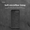 Elago для iPhone 16e чехол Soft silicone (Liquid) Black