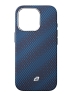 BlueO чехол для iPhone 16 Pro Max, Tactile Woven Armor Aramid fiber (Kevlar) Galaxy Blue (MagSafe)