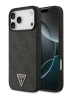 Guess для iPhone 17 Pro чехол PU 4G Triangle Diamond metal logo Hard Black (MagSafe)