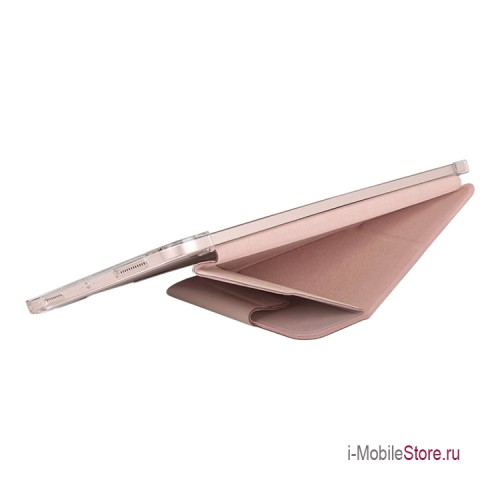 Чехол Uniq Camden Anti-microbial для iPad Pro 11 (2022/21) с отсеком для стилуса, розовый