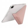 Чехол Uniq Camden Anti-microbial для iPad Pro 11 (2022/21) с отсеком для стилуса, розовый