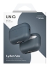 Uniq для Airpods Pro 3 чехол Lyden Vex Leatherette Ash Blue