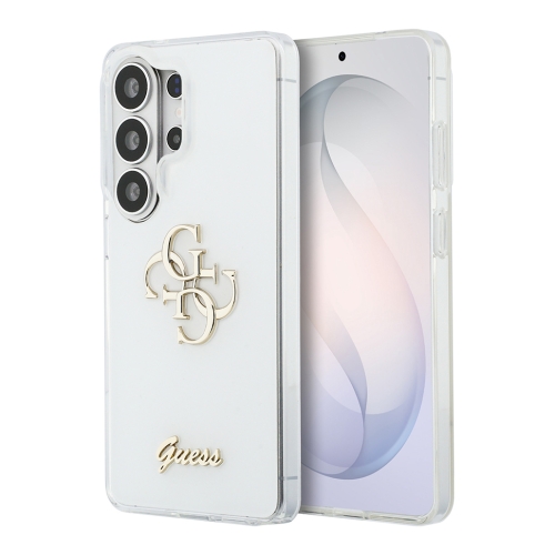Guess для Galaxy S26 Ultra чехол IML 4G Big metal and Script logo Metal cam Hard White