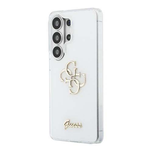 Guess для Galaxy S26 Ultra чехол IML 4G Big metal and Script logo Metal cam Hard White