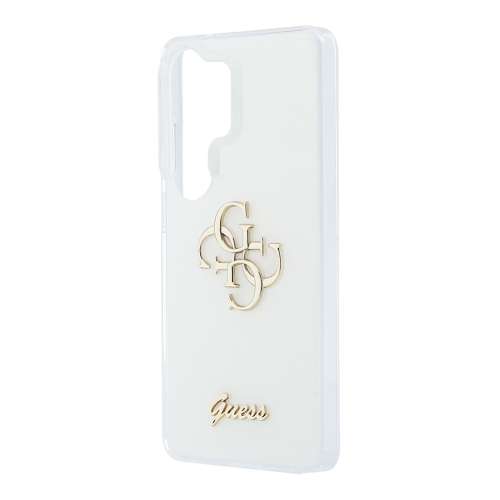 Guess для Galaxy S26 Ultra чехол IML 4G Big metal and Script logo Metal cam Hard White