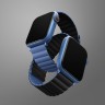 Ремешок Uniq Revix reversible Magnetic для Apple Watch 49-46-45-44 mm, синий/черный