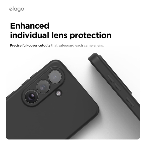 Elago для Galaxy S26+ чехол Magnetic Silicone Black (MagSafe)