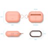 Чехол Elago Silicone Hang case для AirPods Pro, Peach