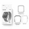Чехол Elago DUO case для Apple Watch 45/44 мм, прозрачный/серый