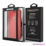 Кожаный чехол Ferrari Heritage W Booktype для iPhone 7/8/SE 2020, красный