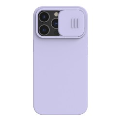 Чехол Nillkin CamShield Silky Magnetic Silicone для iPhone 13 Pro Max, Purple (magsafe)