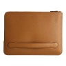 Чехол-папка Bustha Zip Folio Leather для MacBook Air 13 | Pro 13 (2018/22), Saddle