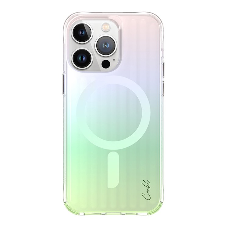 Uniq для iPhone 15 Pro чехол COEHL Linear Iridescent (MagSafe)