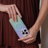 Uniq для iPhone 15 Pro чехол COEHL Linear Iridescent (MagSafe)