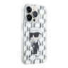 Karl Lagerfeld для iPhone 14 Pro Max чехол PC/TPU Monogram NFT Karl Ikonik Hard Black
