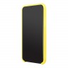 Чехол Karl Lagerfeld Liquid silicone Ikonik outlines Hard для iPhone 11 Pro, желтый/черный