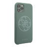 Чехол Guess Silicone collection 4G logo для iPhone 11 Pro Max, зеленый