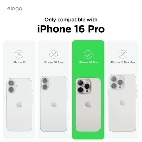Elago для iPhone 16 Pro чехол Soft silicone (Liquid) Aqua Sky