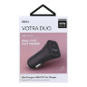 Uniq Votra Duo P30 USB-C PD 18 Вт VOTRADUO-BLACK