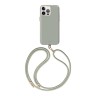 (Уценка) Uniq для iPhone 15 Pro Max чехол COEHL CREME, Soft Sage (MagSafe)