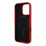 Hello Kitty для iPhone 16 Pro Max чехол Liquid silicone Sweet Kitty Hard Red (MagSafe)