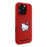 Hello Kitty для iPhone 16 Pro Max чехол Liquid silicone Sweet Kitty Hard Red (MagSafe)