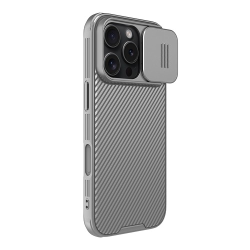 Nillkin для iPhone 16 Pro Max чехол CamShield Pro Titanium Gray