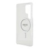 Guess для Galaxy S25 Ultra чехол PC/TPU Glitter Circle Hard Transparent (MagSafe)