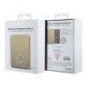 Guess АКБ MagSafe with 4G Diamond logo 5000 mAh 15W Gold