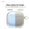 Elago для AirPods 4 чехол Clear Hang case Aqua Blue