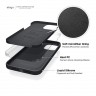 Чехол Elago Soft Silicone для iPhone 12 Pro Max, черный