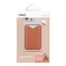Uniq картхолдер Lyden EVO магнитный кожаный с подставкой для телефона, Terracotta