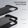 Чехол Nillkin CamShield Silky Silicone для iPhone 12 | 12 Pro, черный