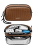 Tomtoc Travel сумка для аксессуаров Light-T12 Electronic Accessory Pouch M 1.8L Brown